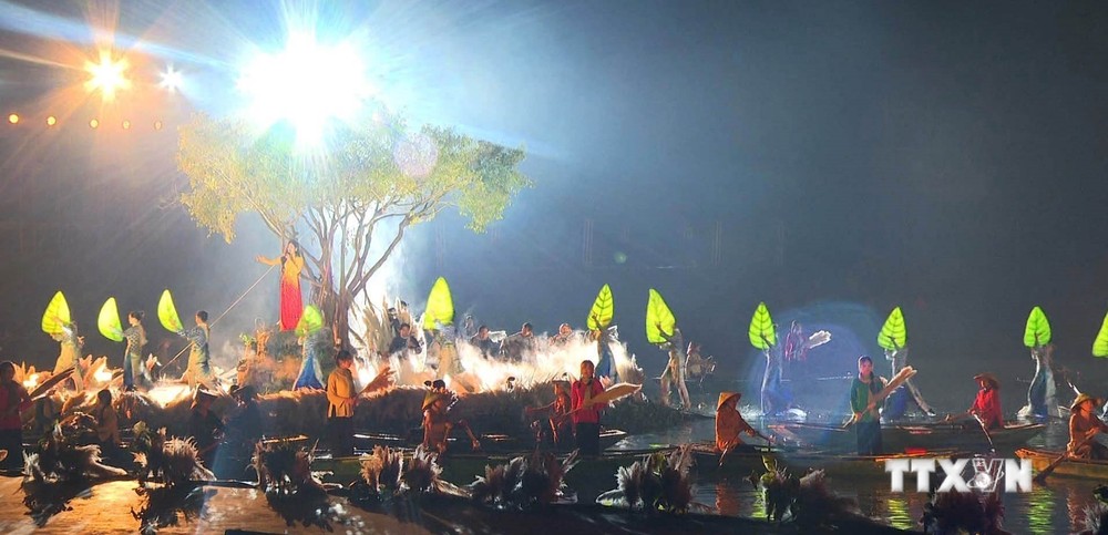 Festival Ninh Bình - Tràng An lần thứ II với chủ đề “Sắc màu di sản - Hội tụ và lan tỏa”. Ảnh (tư liệu): Thùy Dung - TTXVN