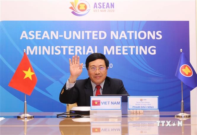 ASEAN 2020：东盟-联合国外交部长会议召开