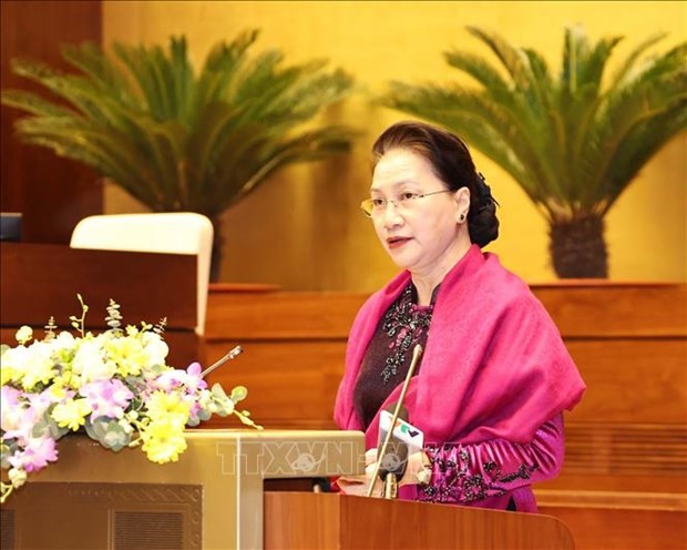 国会主席阮氏金银：越南国会为AIPA做出许多重要贡献