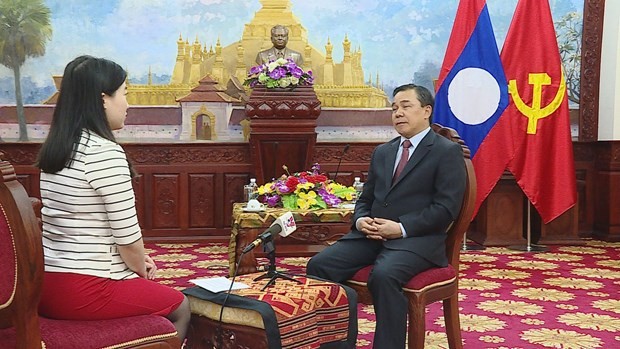 老挝驻越大使高度评价越共十三大的筹备工作