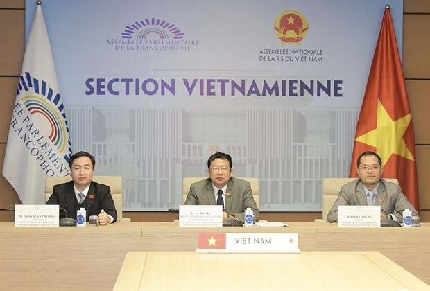 越南出席法语国家议会联盟大会