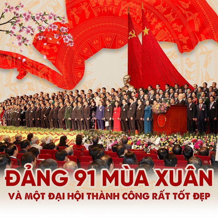 越南共产党与国家的春天永放光芒