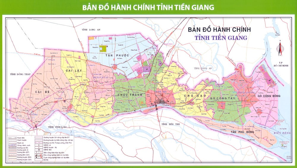 Phê duyệt nhiệm vụ lập quy hoạch tỉnh Tiền Giang thời kỳ 2021-2030, tầm nhìn đến năm 2050
