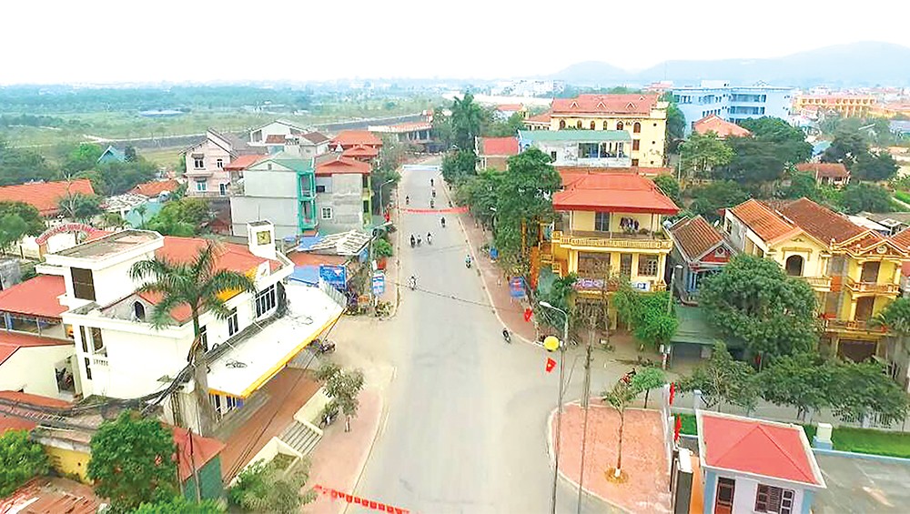 Huyện Thanh Thủy sau 20 năm xây dựng và phát triển. Ảnh : baophutho.vn
​