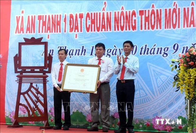 An Thạnh 1 đạt chuẩn xã nông thôn mới nâng cao đầu tiên ở tỉnh Sóc Trăng 