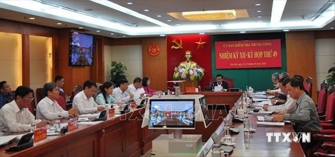 Kỳ họp 49 của Ủy ban Kiểm tra Trung ương: Đề nghị thi hành kỷ luật đối với đồng chí Nguyễn Văn Bình, Ủy viên Bộ Chính trị, Bí thư Trung ương Đảng, Trưởng ban Kinh tế Trung ương