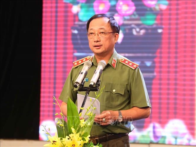 Thượng tướng Nguyễn Văn Thành, Ủy viên Trung ương Đảng, Thứ trưởng Bộ Công an. Ảnh: Doãn Tấn - TTXVN