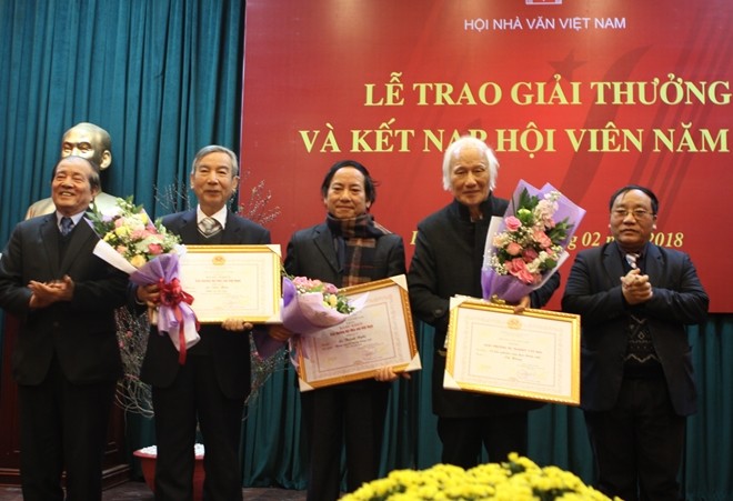 Ngày 14/2 sẽ trao Giải thưởng Văn học Hội Nhà văn Việt Nam 2021