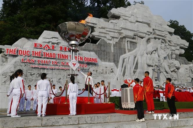 700 vận động viên tranh tài tại Đại hội Thể dục thể thao tỉnh Tuyên Quang lần thứ IX