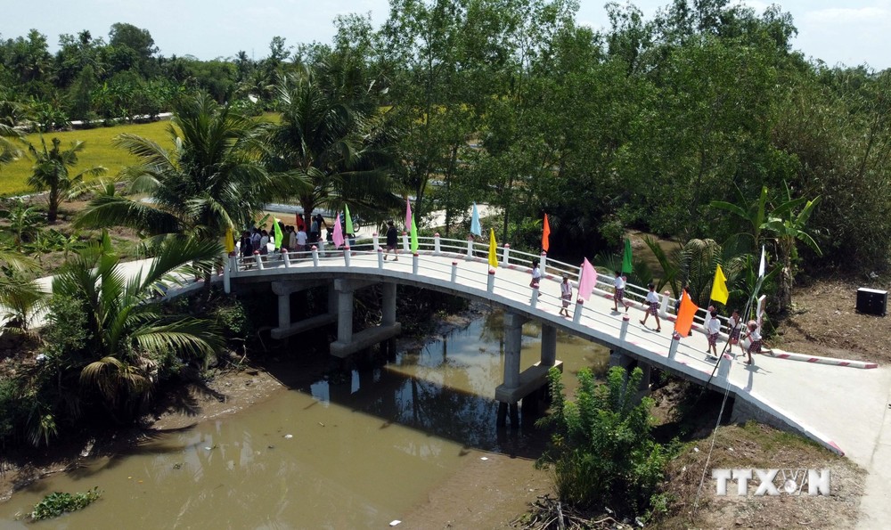 Sóc Trăng khánh thành 3 cây cầu Kết nối yêu thương ở vùng đồng bào dân tộc Khmer
