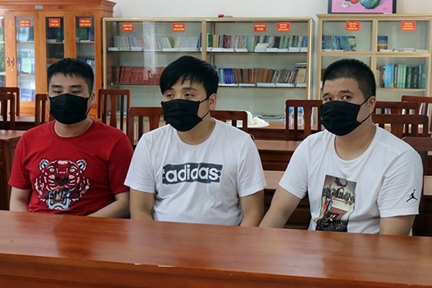 广宁省抓获3名非法入境外籍人员