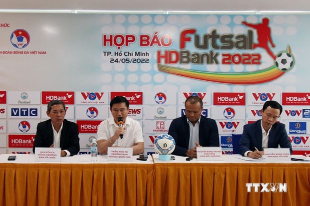 2022年HDBank杯室内五人制足球全国锦标赛吸引11支队参赛