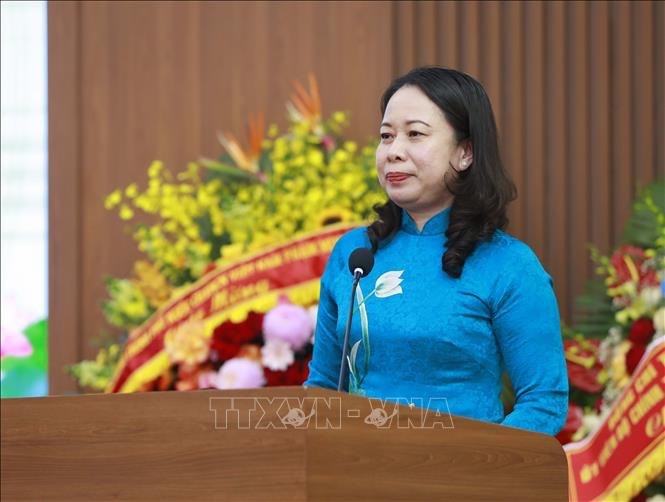 越南国家副主席武氏映春出席越南和平与发展基金会成立20周年庆典