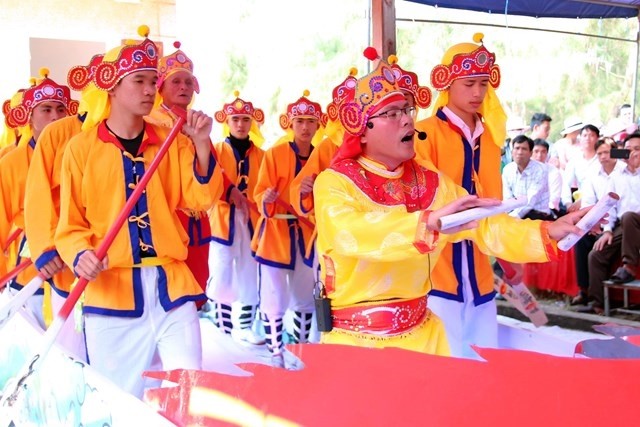 Giữ lửa nghệ thuật truyền thống hát múa Bả trạo ở Quảng Ngãi